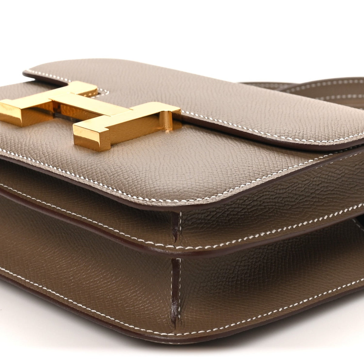 エルメス ミニコンスタンス 18 Etoupe エプソン ゴールド金具 HERMES MINI CONSTANCE 18 ETOUPE EPSOM GOLD HARDWARE