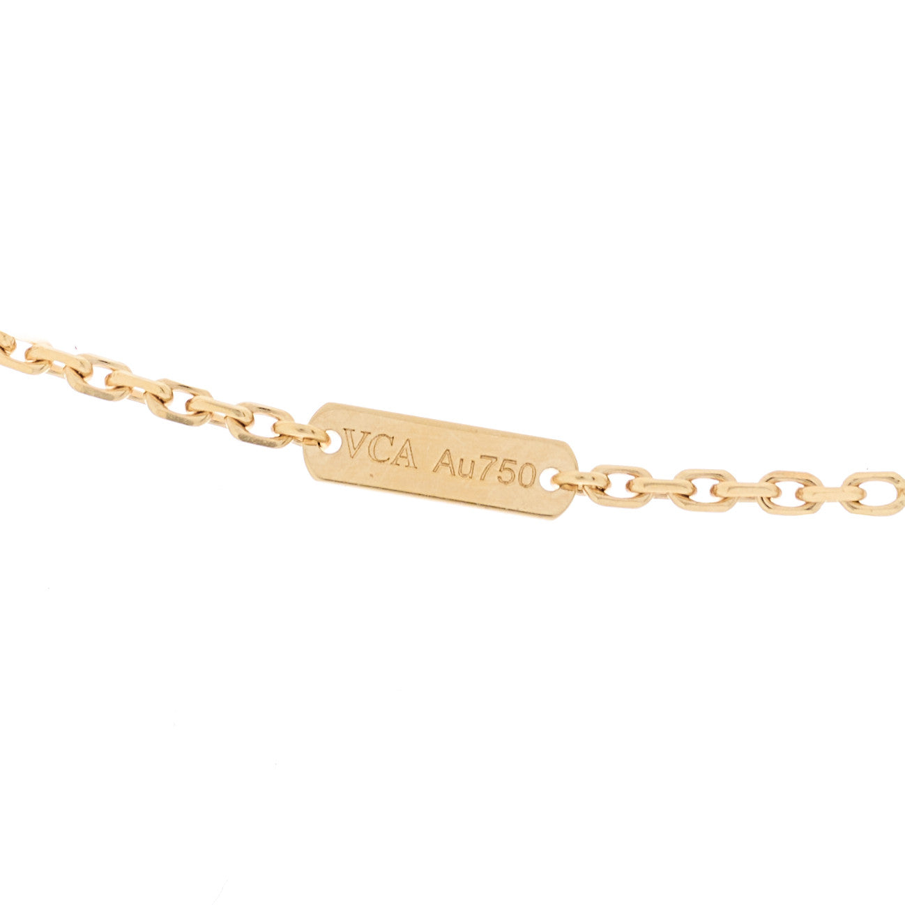 ヴァンクリーフ＆アーペル マジックアルハンブラ ペンダントネックレス ブラックオニキス 18K イエローゴールド VAN CLEEF & ARPELS MAGIC ALHAMBRA PENDANT NECKLACE BLACK ONYX 18K YELLOW GOLD