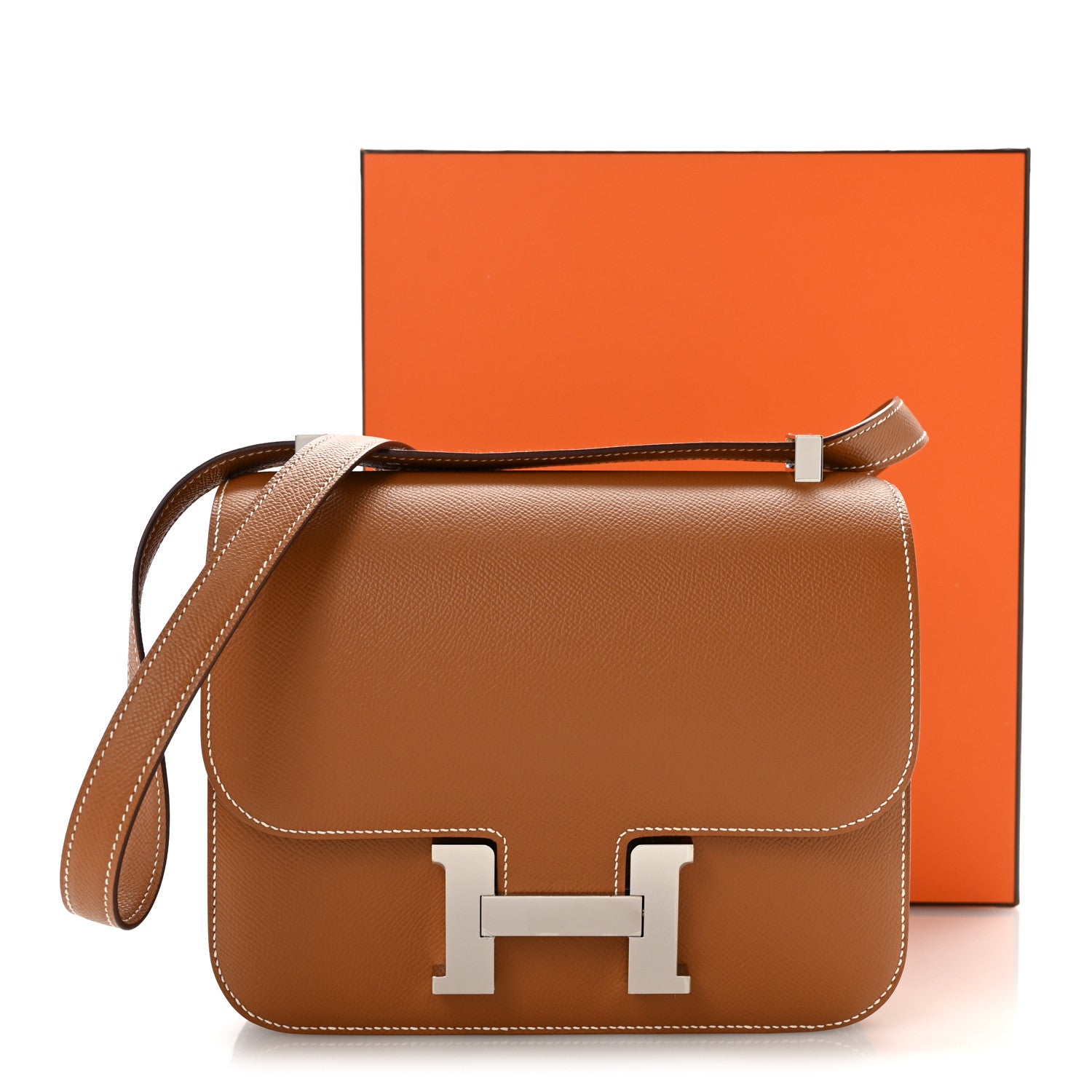 エルメス  コンスタンス 24 Gold エプソン シルバー金具 HERMES CONSTANCE 24 GOLD EPSOM SILVER HARDWARE