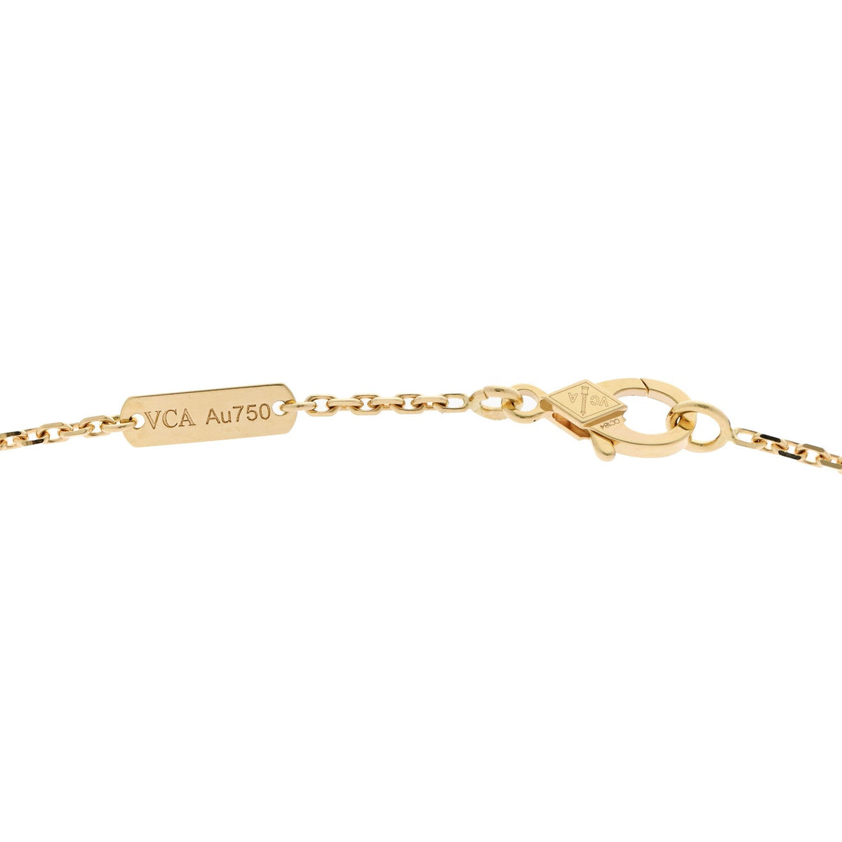 ヴァンクリーフ＆アーペル ヴィンテージアルハンブラ ペンダントネックレス ブラックオニキス 18K イエローゴールド VAN CLEEF & ARPELS VINTAGE ALHAMBRA PENDANT NECKLACE BLACK ONYX 18K YELLOW GOLD