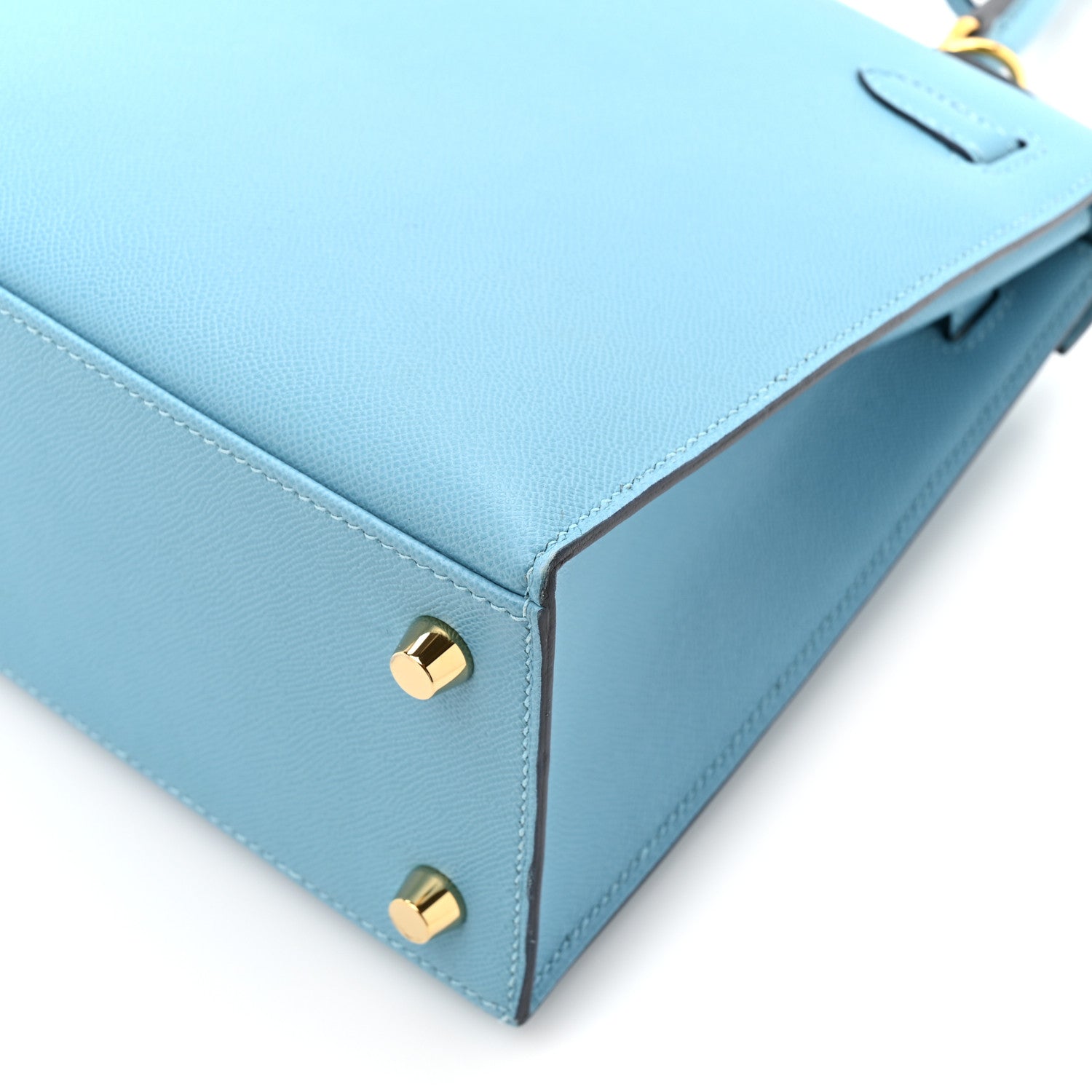エルメス ケリー 25 外縫い Bleu Du Nord マダムカーフ ゴールド金具 HERMES KELLY 25 SELLIER BLEU DU NORD MADAME CALFSKIN GOLD HARDWARE