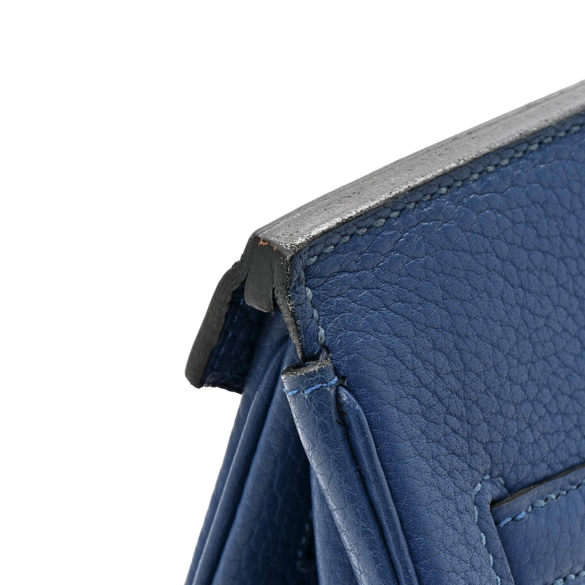 エルメス バーキン 35 Bleu Thalassa トゴ シルバー金具 HERMES BIRKIN 35 BLEU THALASSA TOGO SILVER HARDWARE