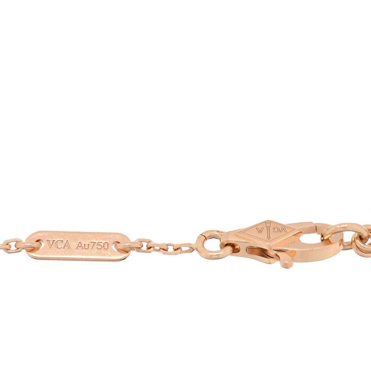 ヴァンクリーフ＆アーペル スウィートアルハンブラ ブレスレット カーネリアン 18K ローズゴールド VAN CLEEF & ARPELS SWEET ALHAMBRA BRACELET CARNELIAN 18K ROSE GOLD