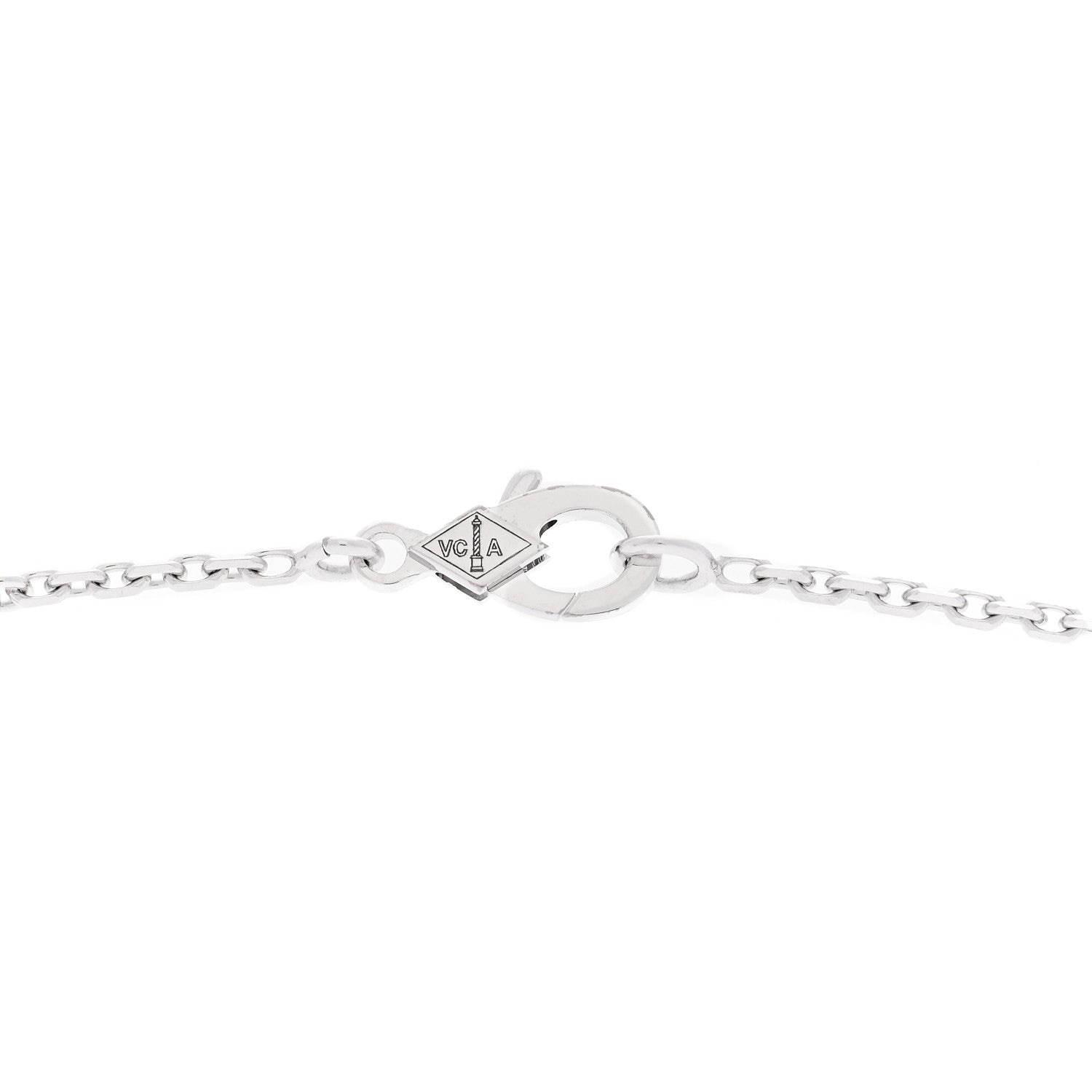 ヴァンクリーフ＆アーペル ツーバタフライ ペンダントネックレス ダイヤモンド 18K ホワイトゴールド VAN CLEEF & ARPELS TWO BUTTERFLY PENDANT NECKLACE DIAMOND 18K WHITE GOLD