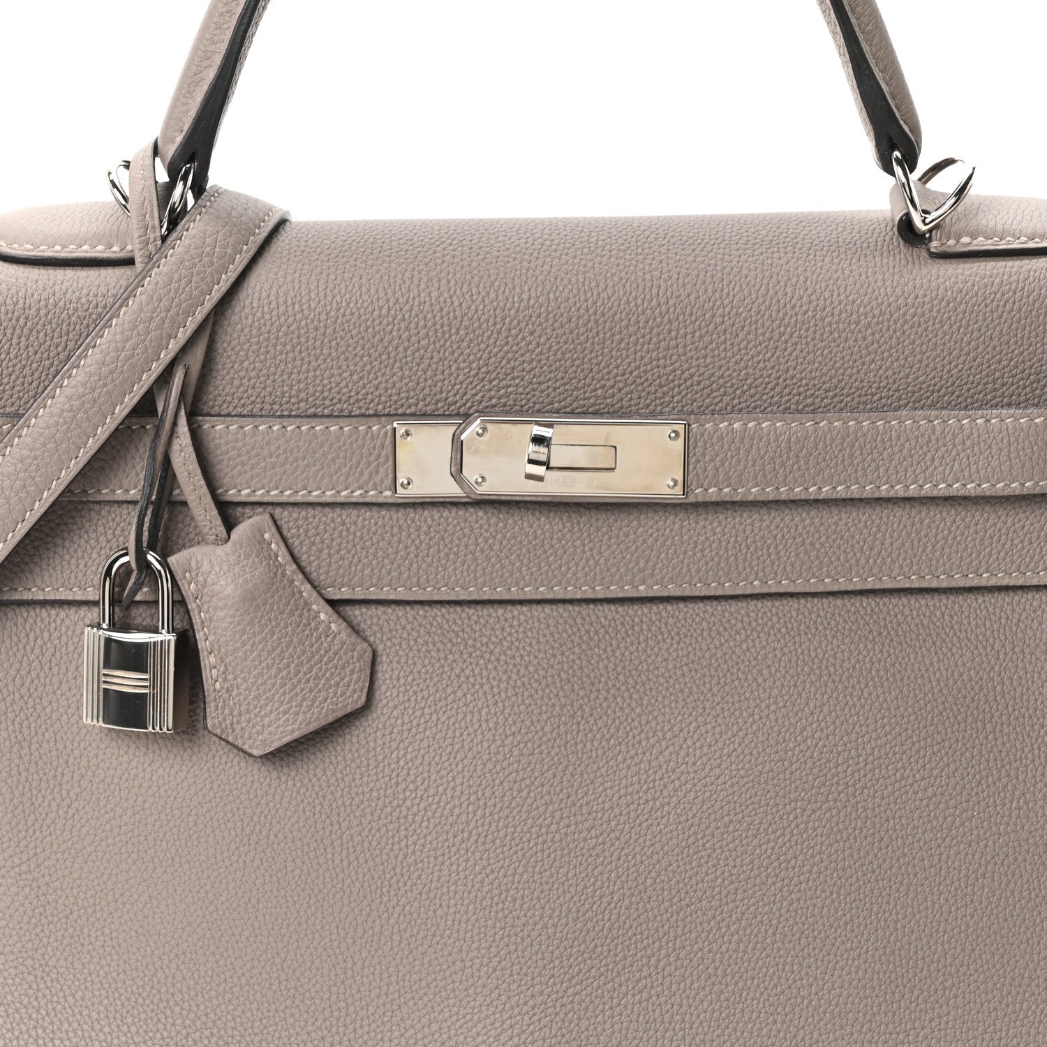 エルメス ケリー32 内縫い Gris Asphalte トゴ シルバー金具 HERMES KELLY32 RETOURNE GRIS ASPHALTE TOGO SILVER HARDWARE