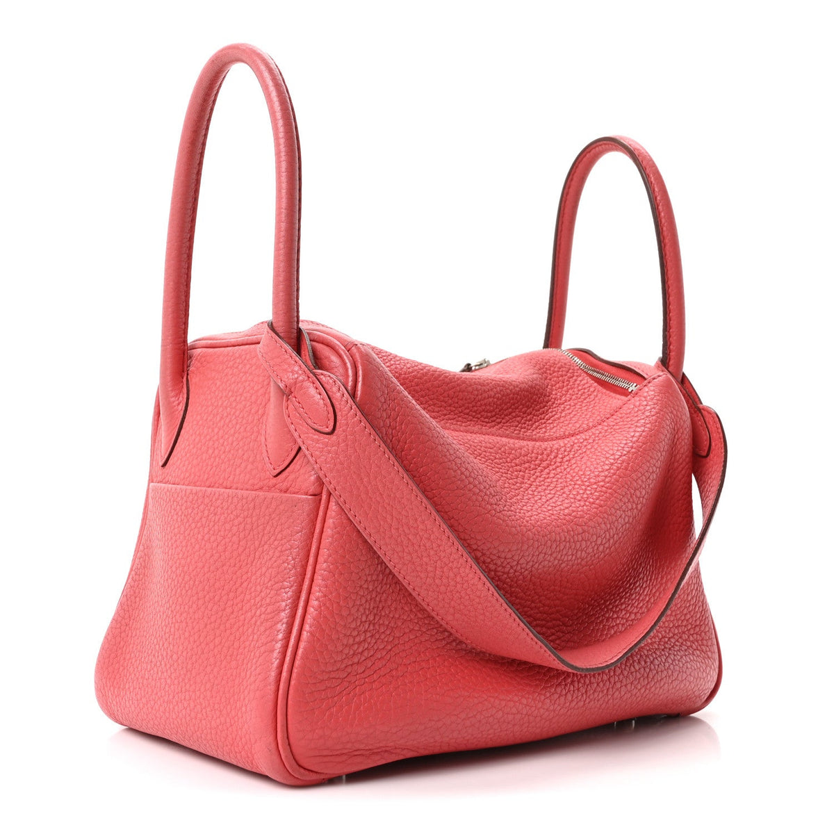 エルメス リンディ 26 Rose Jaipur トリヨンクレマンス シルバー金具 HERMES LINDY 26 ROSE JAIPUR TAURILLON CLEMENCE SILVER HARDWARE