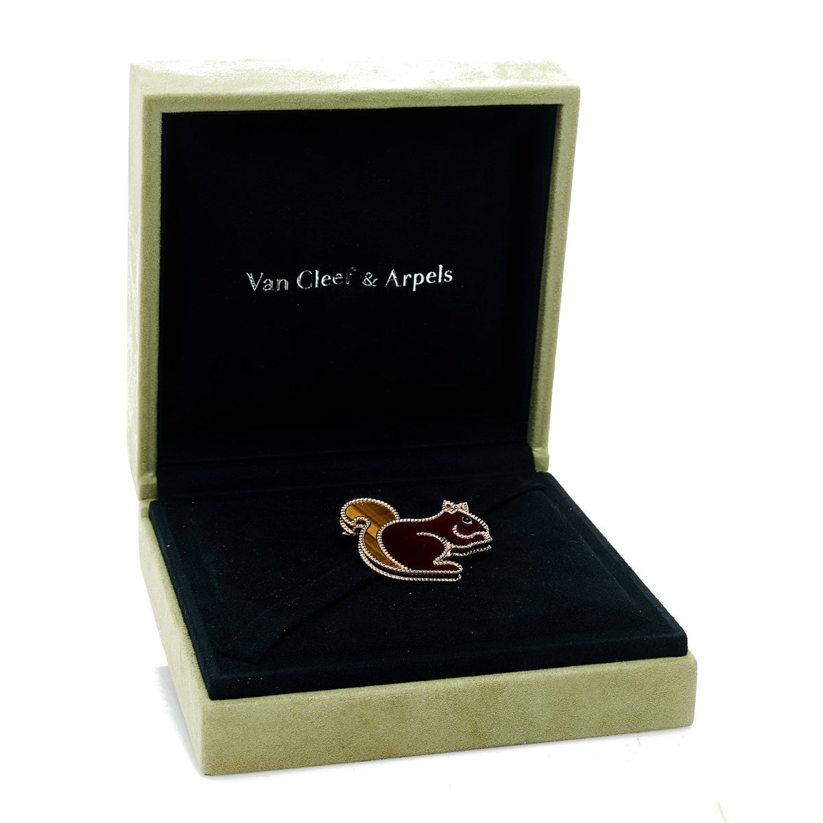 Van Cleef & Arpels Brooch Multicolor 18K Rose Gold