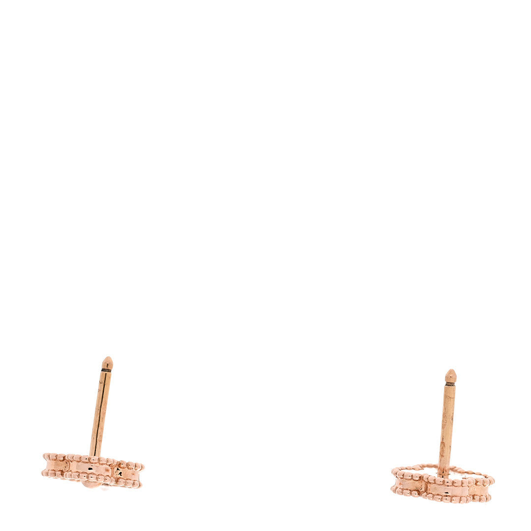 ヴァンクリーフ＆アーペル スウィートアルハンブラ ピアス 18K ローズゴールド VAN CLEEF & ARPELS SWEET ALHAMBRA EARRINGS 18K ROSE GOLD