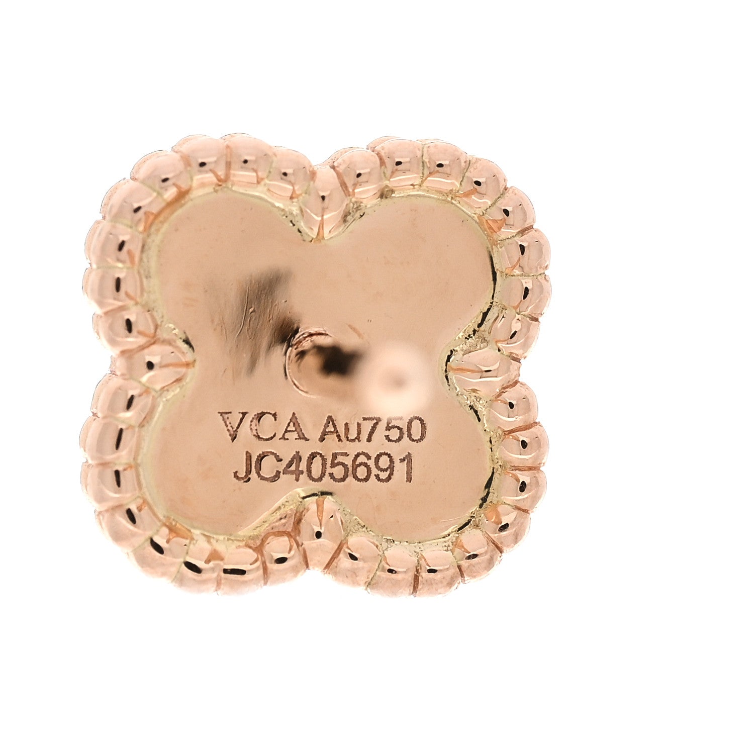 ヴァンクリーフ＆アーペル スウィートアルハンブラ ピアス 18K ローズゴールド VAN CLEEF & ARPELS SWEET ALHAMBRA EARRINGS 18K ROSE GOLD