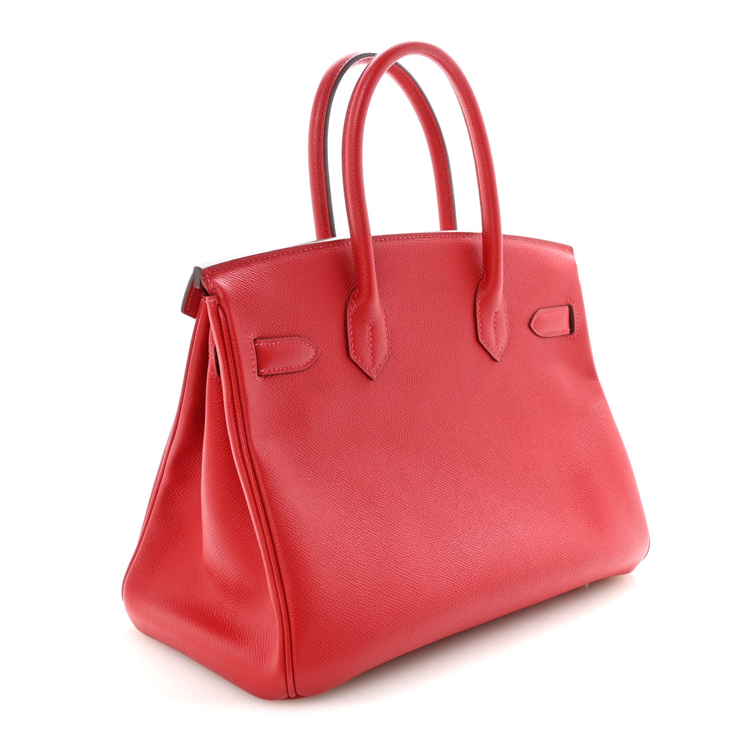 エルメス バーキン 30 Rouge Casaque エプソン シルバー金具 HERMES BIRKIN 30 ROUGE CASAQUE EPSOM SILVER HARDWARE