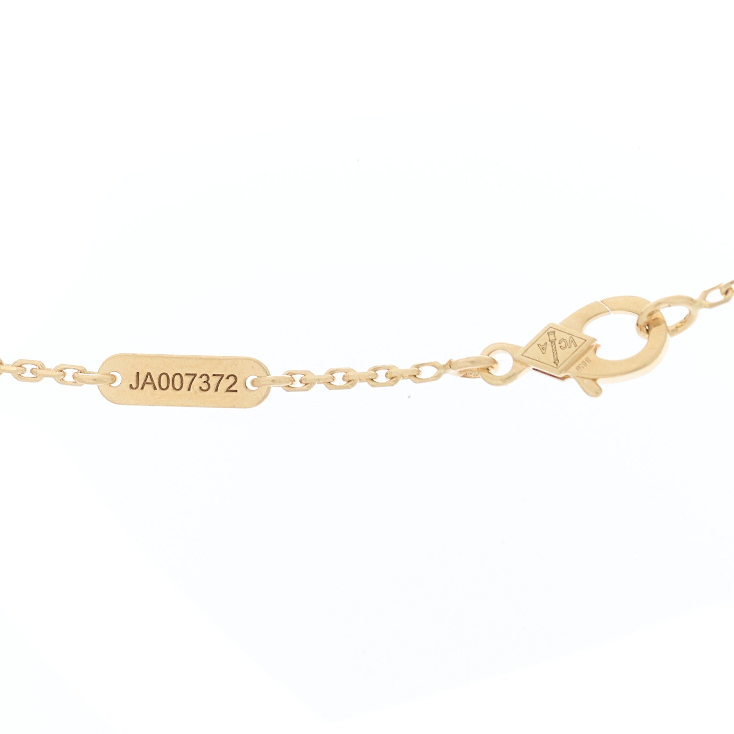 ヴァンクリーフ＆アーペル ヴィンテージアルハンブラ ペンダントネックレス カーネリアン 18K イエローゴールド VAN CLEEF & ARPELS VINTAGE ALHAMBRA PENDANT NECKLACE CARNELIAN 18K YELLOW GOLD