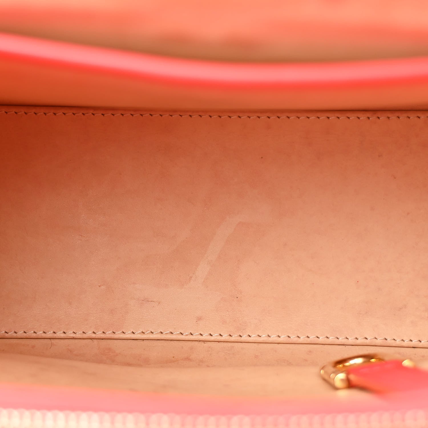デルヴォー タンペート MM ショルダー  バッグ Coral カーフスキン ゴールド金具 DELVAUX TEMPETE MM SHOULDER BAG CORAL CALFSKIN GOLD HARDWARE