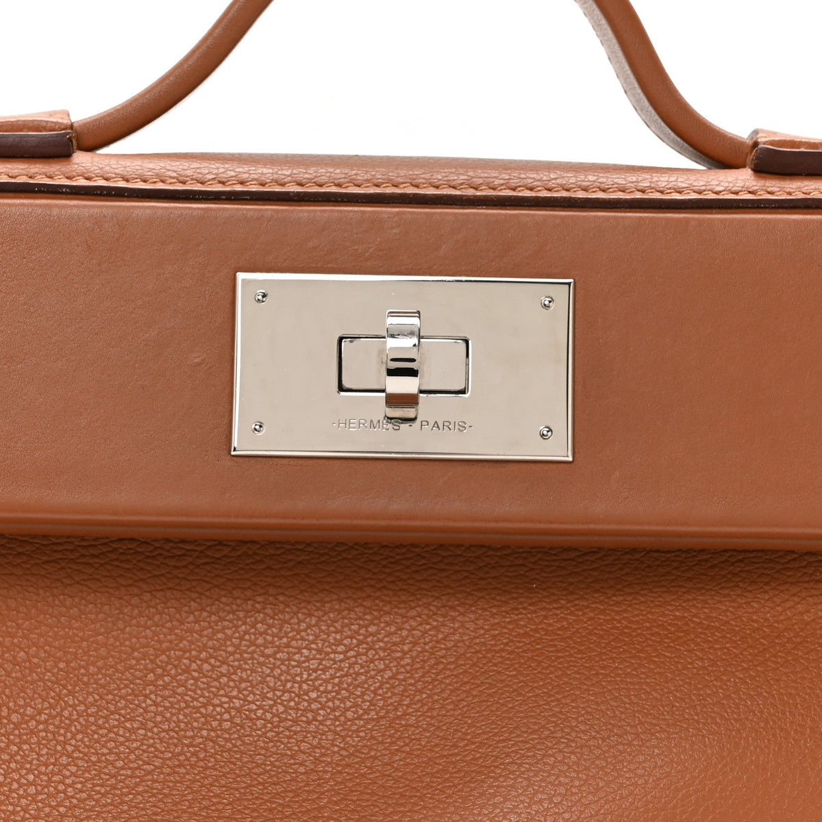エルメス 24/24 ミニヴァンキャトル 21 Gold エバーカラー / スイフト シルバー金具 HERMES 24/24 21 GOLD EVERCOLOR / SWIFT SILVER HARDWARE