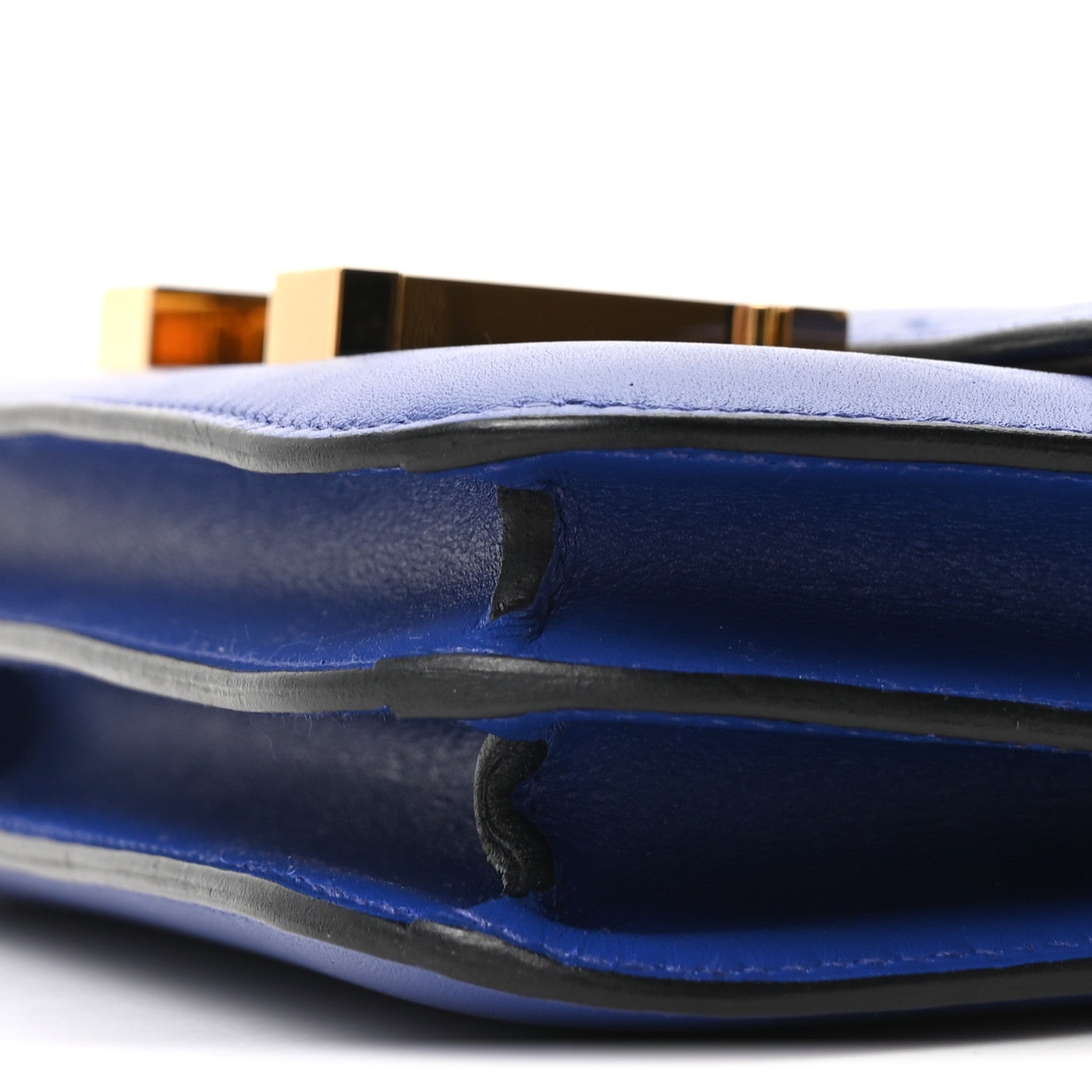 エルメス コンスタンス 18 Bleu Electrique タデラクト ゴールド金具 HERMES CONSTANCE 18 BLEU ELECTRIQUE TADELAKT GOLD HARDWARE