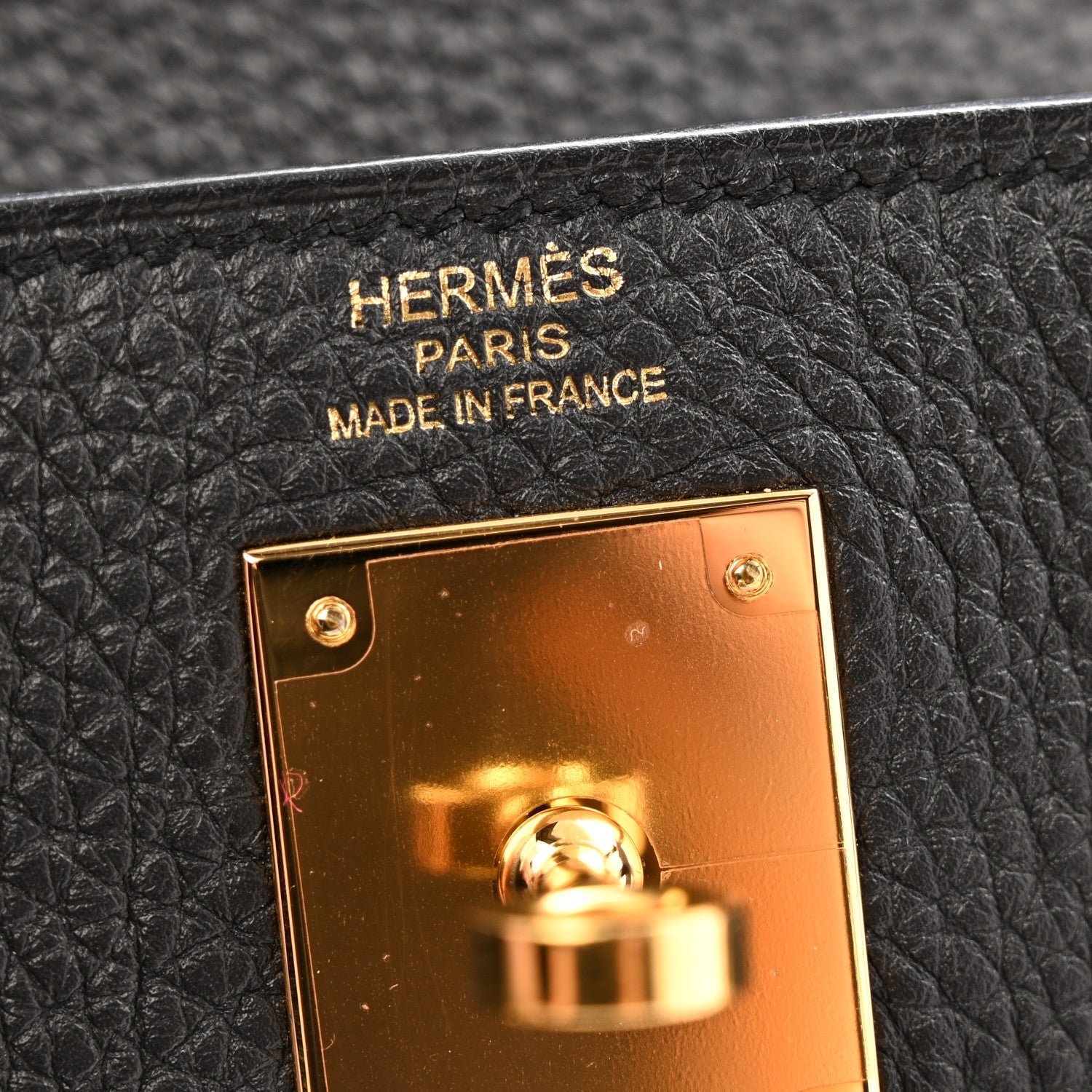 エルメス ケリー 28 内縫い Black トゴ ゴールド金具 HERMES KELLY 28 RETOURNE BLACK TOGO GOLD HARDWARE