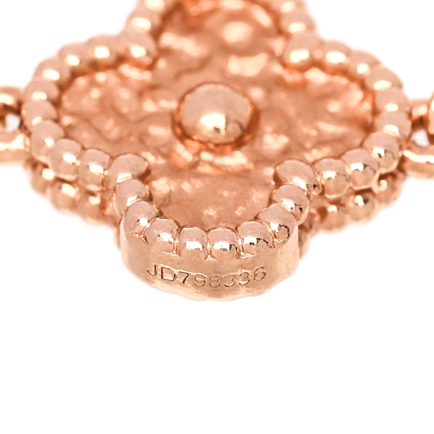 ヴァンクリーフ＆アーペル スウィートアルハンブラ 6モチーフ ブレスレット 18K ローズゴールド VAN CLEEF & ARPELS SWEET ALHAMBRA 6 MOTIFS BRACELET 18K ROSE GOLD