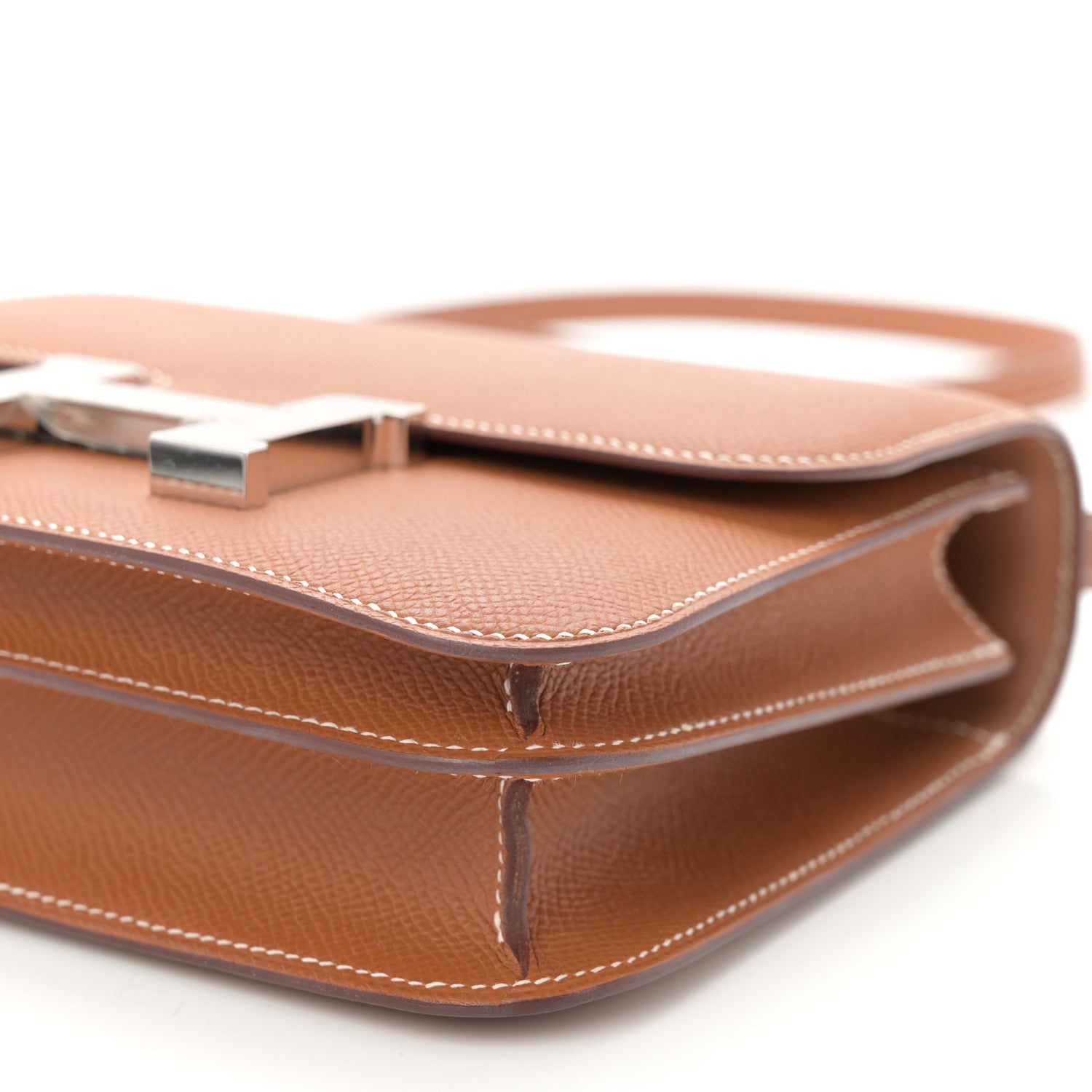 エルメス  ミニコンスタンス 18 Gold エプソン シルバー金具 HERMES MINI CONSTANCE 18 GOLD EPSOM SILVER HARDWARE