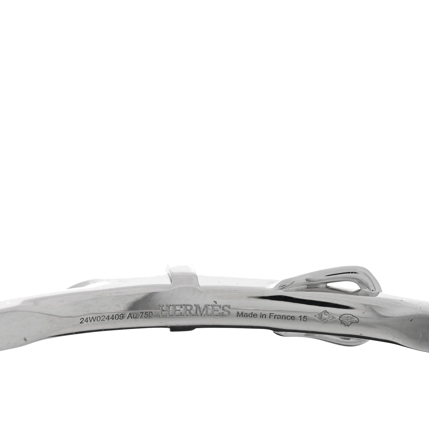 エルメス 18Kホワイトゴールド ダイヤモンド エトリヴィエール ブレスレット