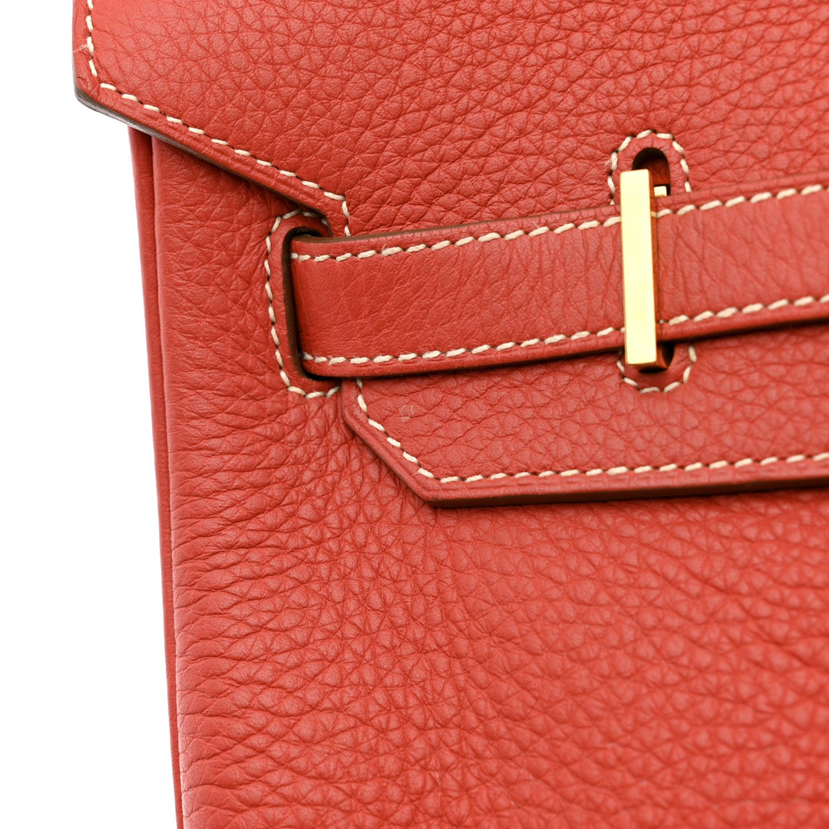Hermès Birkin 35 Sanguine Taurillon Clemence Gold Hardware
