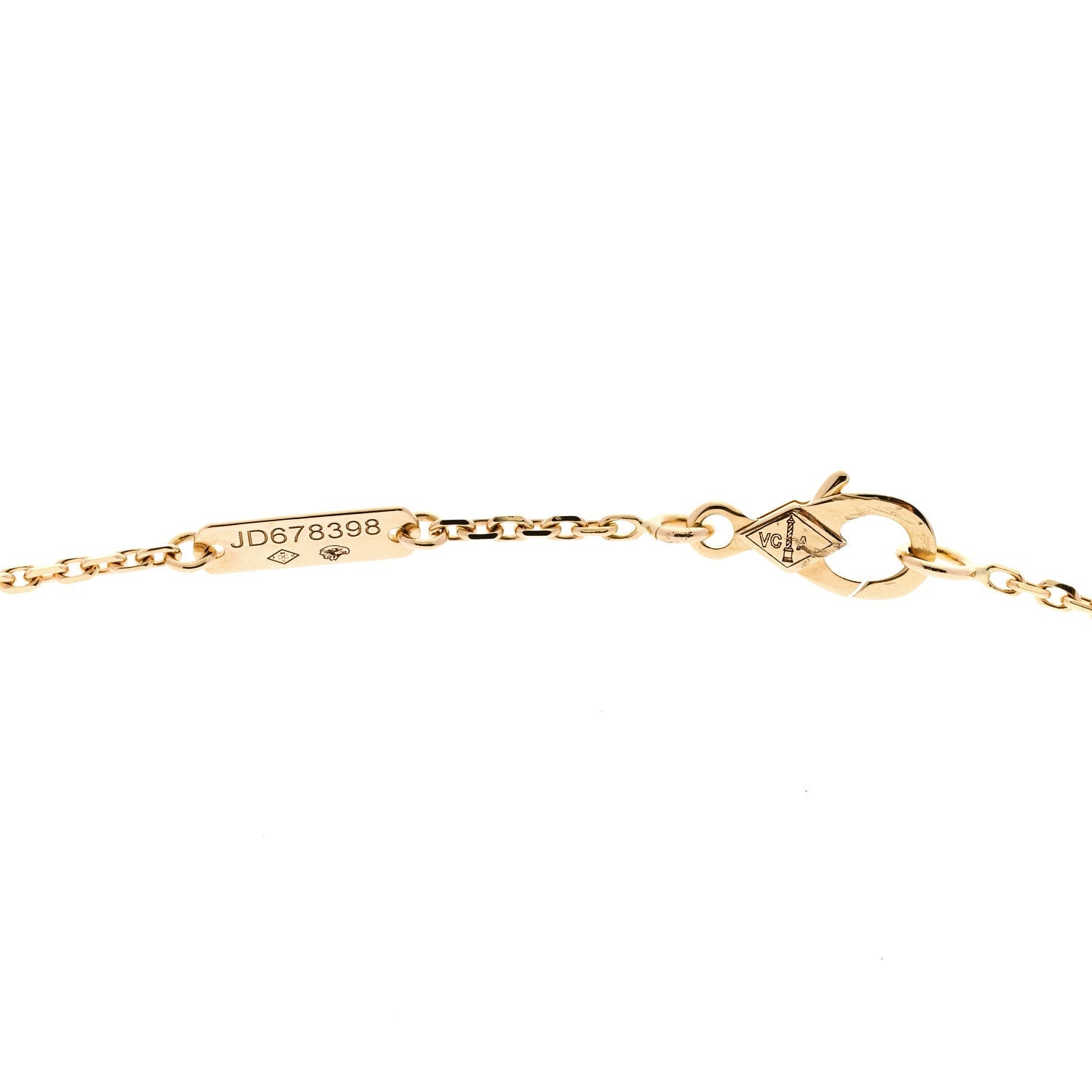 ヴァンクリーフ＆アーペル ヴィンテージアルハンブラ ペンダントネックレス マザーオブパール 18K イエローゴールド VAN CLEEF & ARPELS VINTAGE ALHAMBRA PENDANT NECKLACE MOTHER OF PEARL 18K YELLOW GOLD