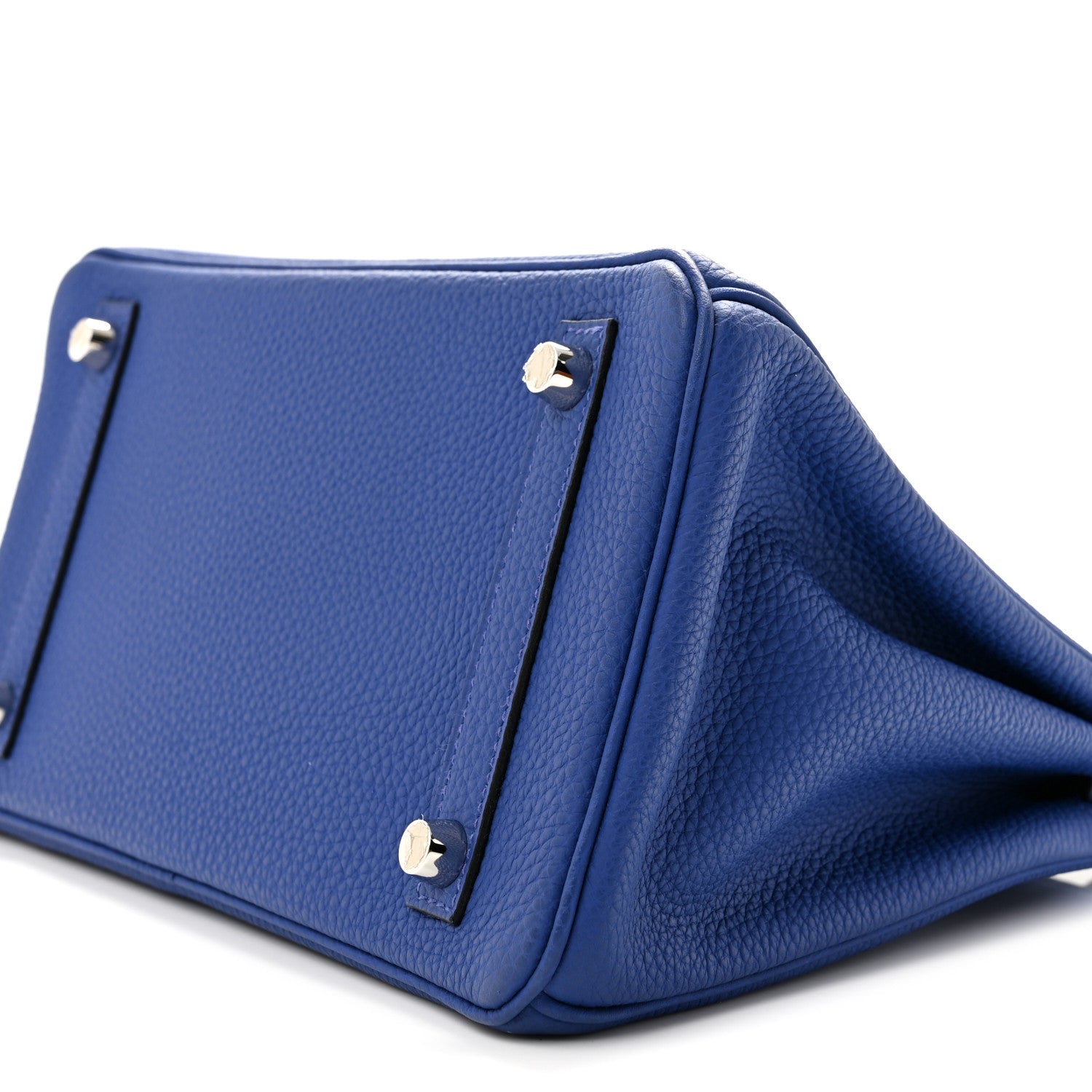 エルメス バーキン 25 Bleu Electrique トゴ シルバー金具 HERMES BIRKIN 25 BLEU ELECTRIQUE TOGO SILVER HARDWARE