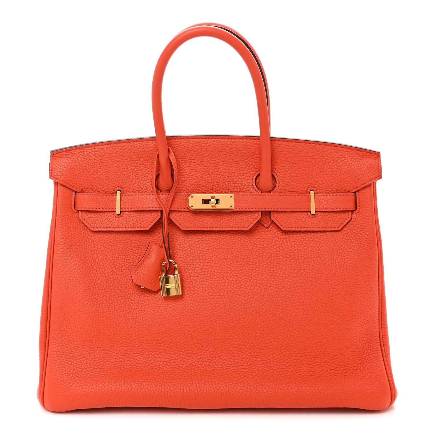 エルメス バーキン 35 Orange Poppy トゴ ゴールド金具 HERMES BIRKIN 35 ORANGE POPPY TOGO GOLD HARDWARE