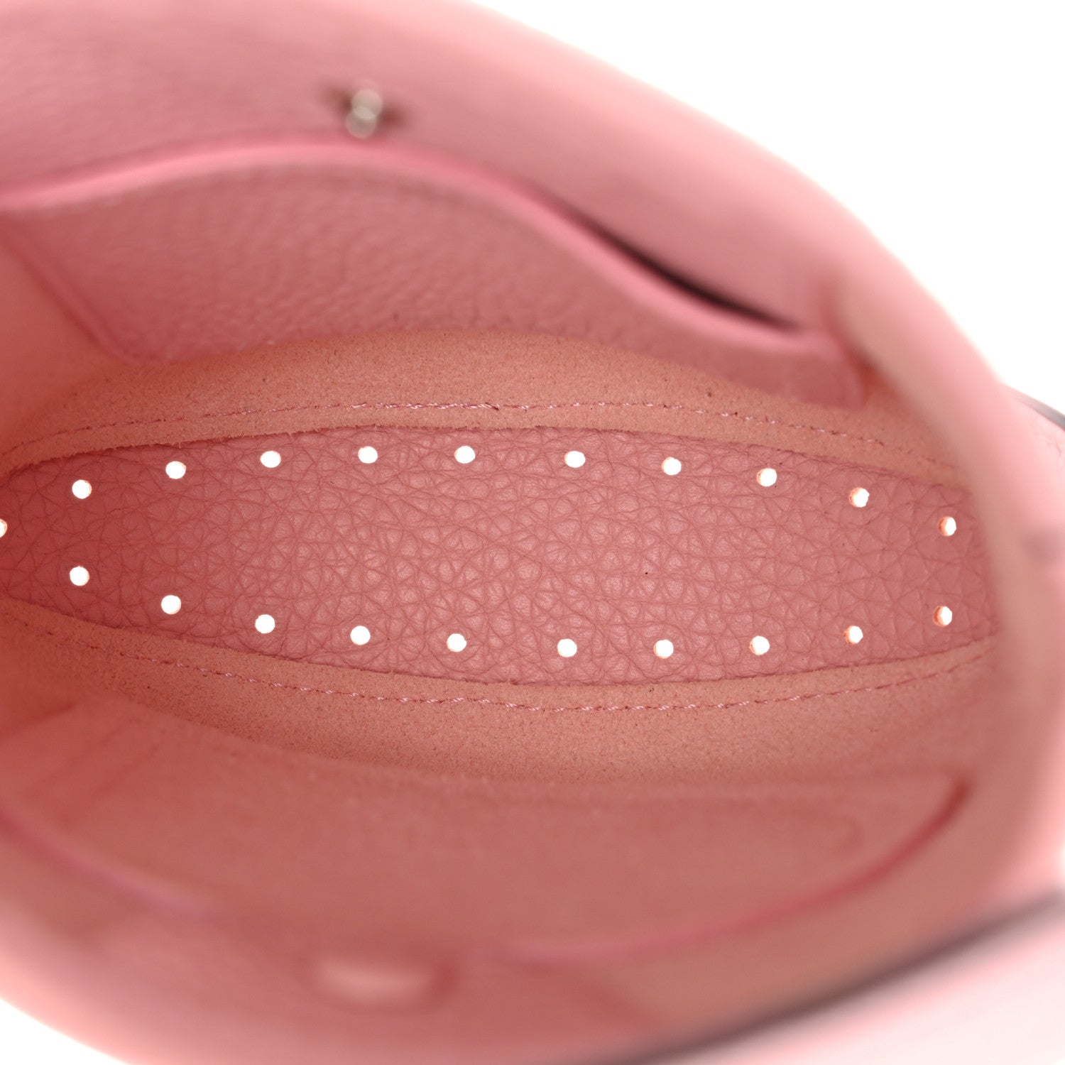 デルヴォー サーピケ ナノ トイ エクラ バケットバッグ Pink トリヨンソフト シルバー金具 DELVAUX SURPIQUE NANO TOY ECLAT BUCKET PINK TAURILLON SOFT SILVER HARDWARE