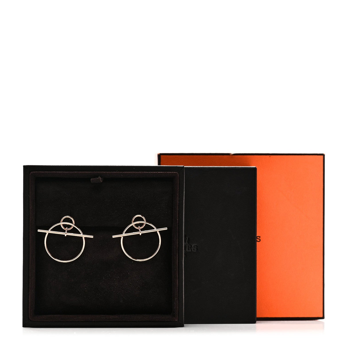 エルメス ループ ピアス 18K ローズゴールド HERMES LOOP EARRINGS 18K ROSE GOLD