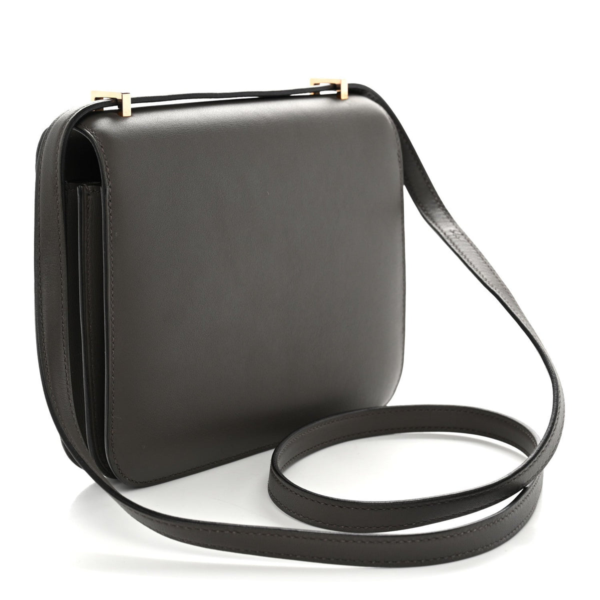 エルメス ミニコンスタンス 18 Gris Etain スイフト ゴールド金具 HERMES MINI CONSTANCE 18 GRIS ETAIN SWIFT GOLD HARDWARE