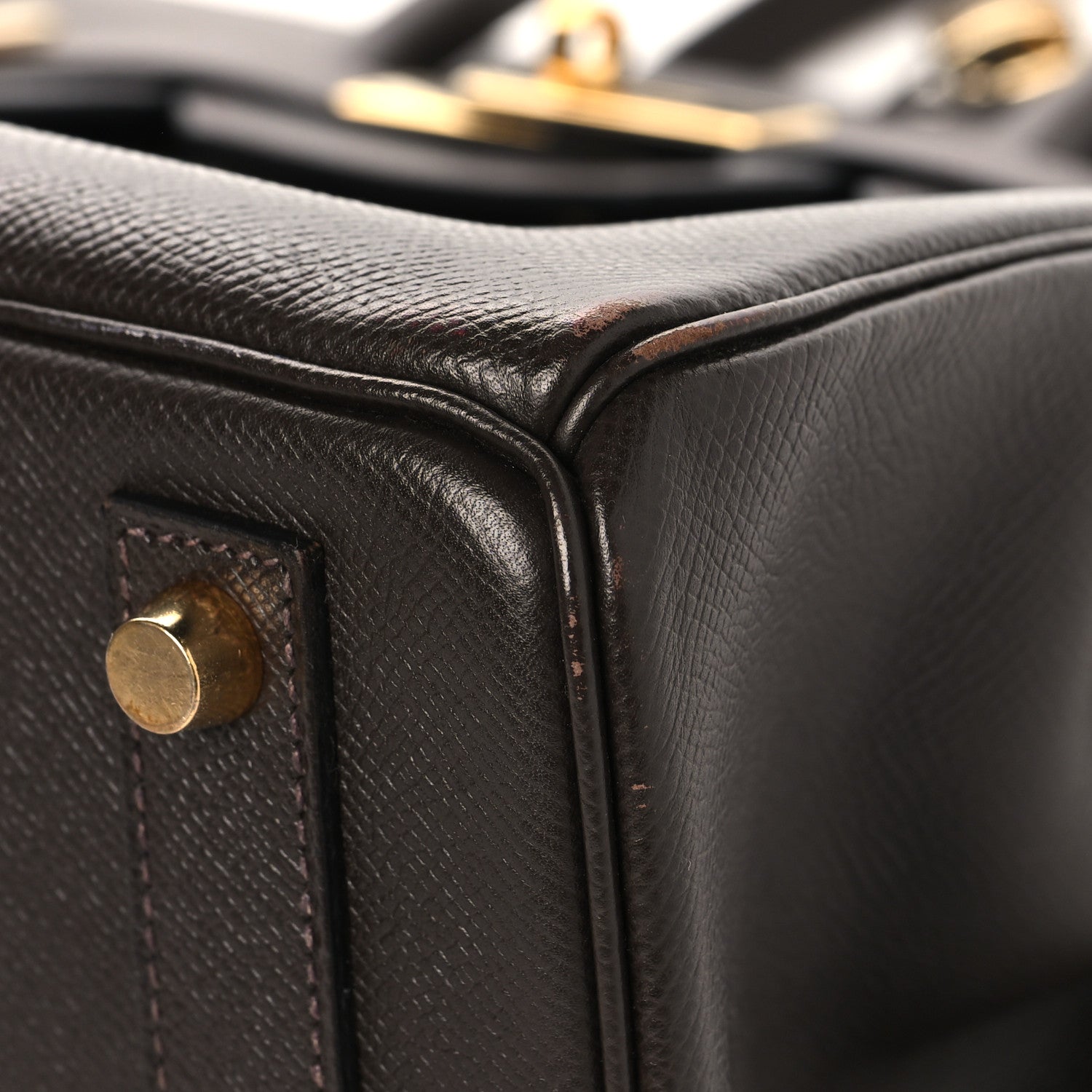 エルメス バーキン 32 Ebene クルシュベル ゴールド金具 HERMES BIRKIN 32 EBENE COURCHEVEL GOLD HARDWARE
