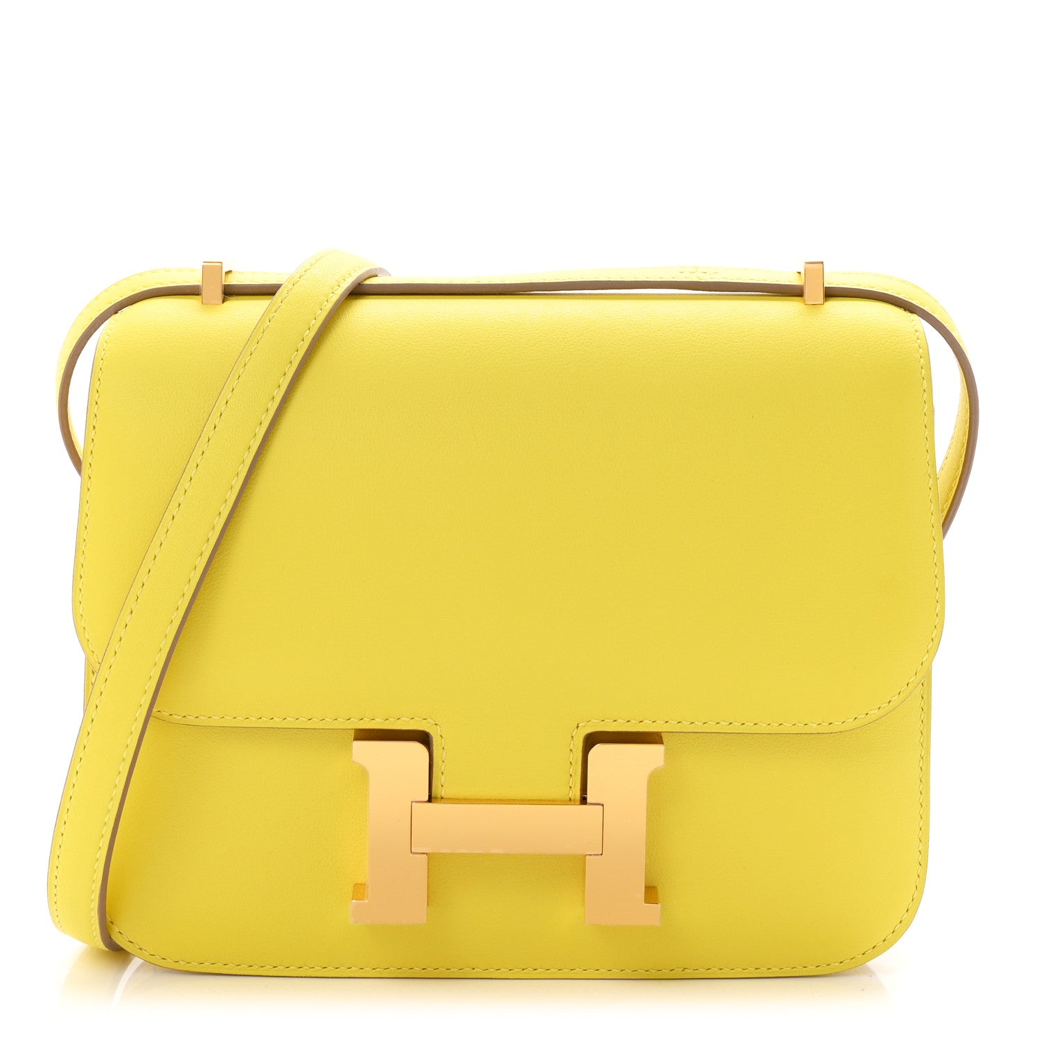 エルメス ミニコンスタンス 18 Lime スイフト ゴールド金具 HERMES MINI CONSTANCE 18 LIME SWIFT GOLD HARDWARE