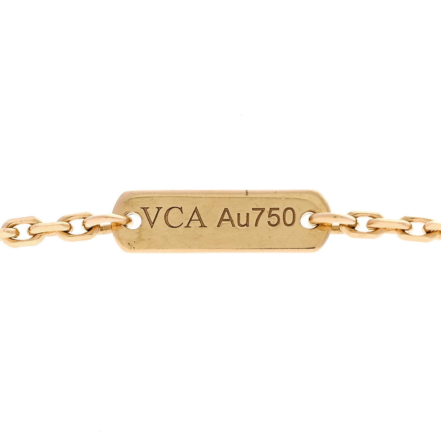 ヴァンクリーフ＆アーペル ヴィンテージアルハンブラ ペンダントネックレス マザーオブパール 18K イエローゴールド VAN CLEEF & ARPELS VINTAGE ALHAMBRA PENDANT NECKLACE MOTHER OF PEARL 18K YELLOW GOLD
