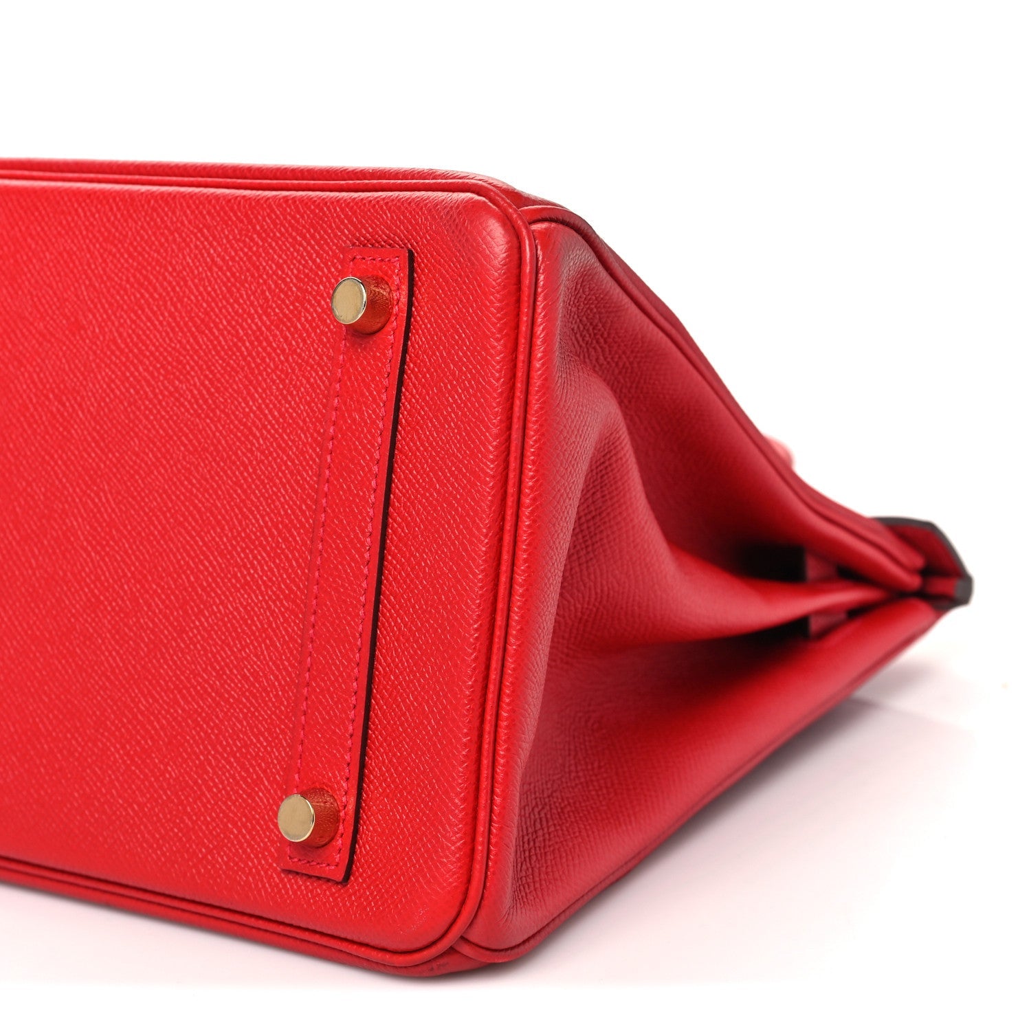 HERMES BIRKIN 30 ROUGE CASAQUE EPSOM GOLD HARDWARE