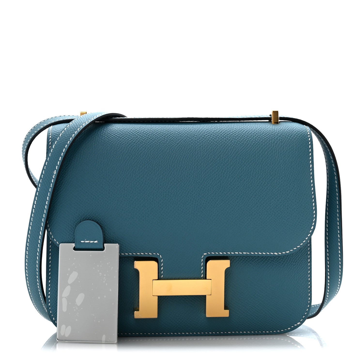 エルメス ミニコンスタンス 18 New Blue Jean エプソン ゴールド金具 HERMES MINI CONSTANCE 18 NEW BLUE JEAN EPSOM GOLD HARDWARE