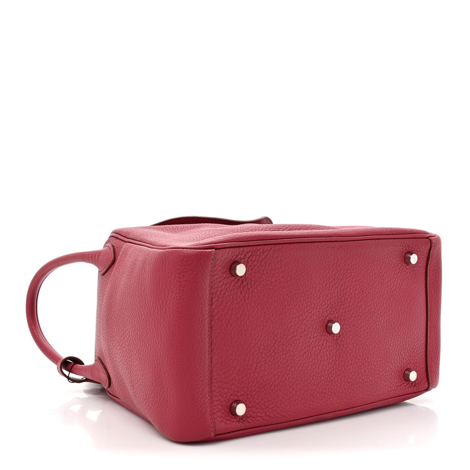 HERMES LINDY 30 RUBIS TAURILLON CLEMENCE SILVER HARDWARE