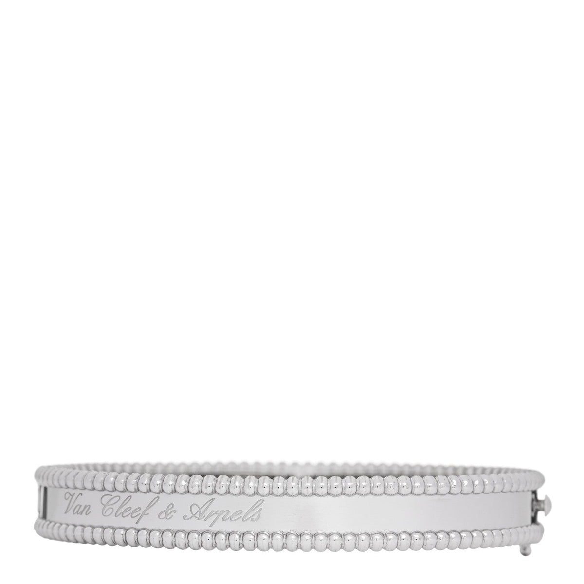 ヴァンクリーフ＆アーペル ペルレ ブレスレット 18K ホワイトゴールド VAN CLEEF & ARPELS PERLÉE BRACELET 18K WHITE GOLD