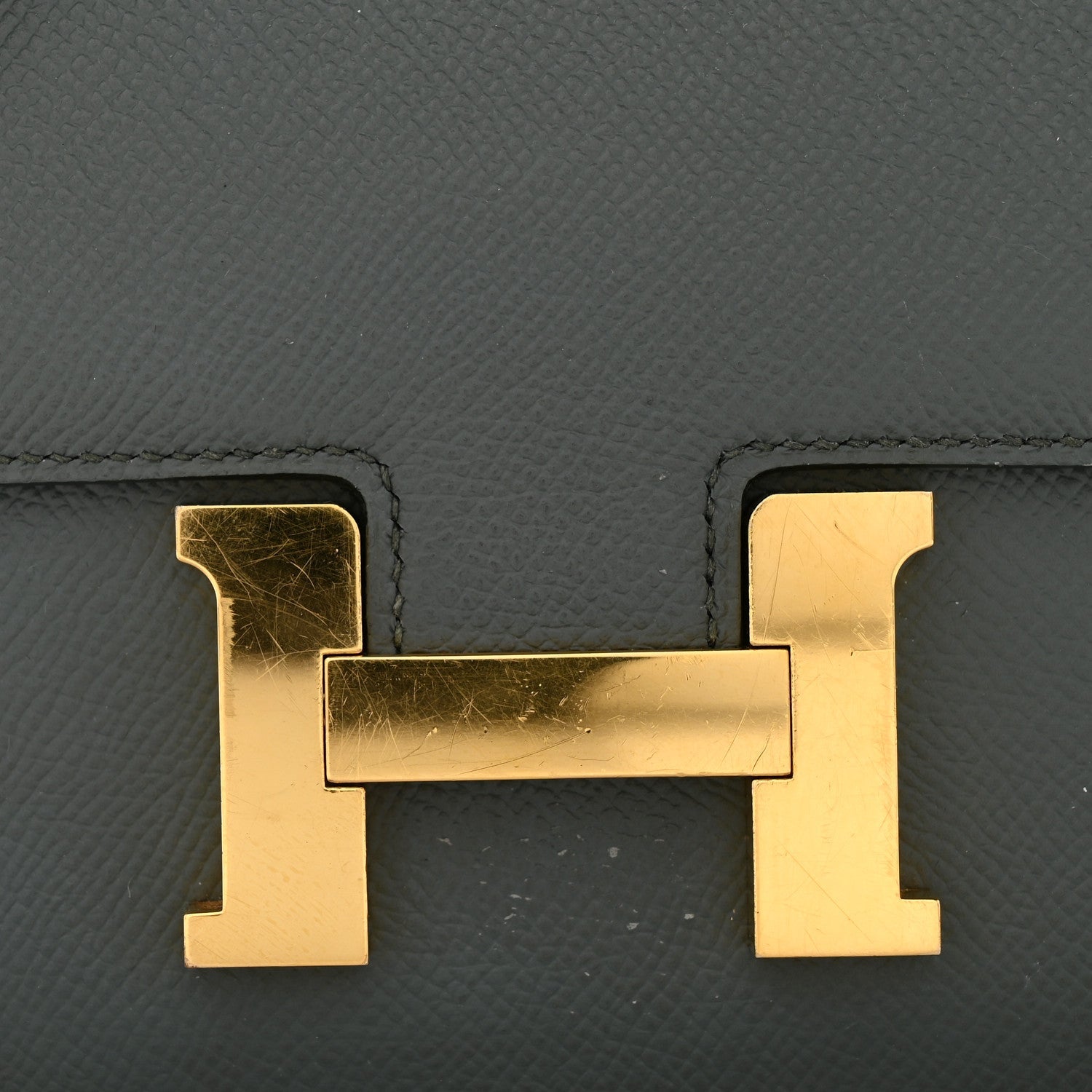 エルメス ミニコンスタンス 18 Vert Amande エプソン ゴールド金具 HERMES MINI CONSTANCE 18 VERT AMANDE EPSOM GOLD HARDWARE