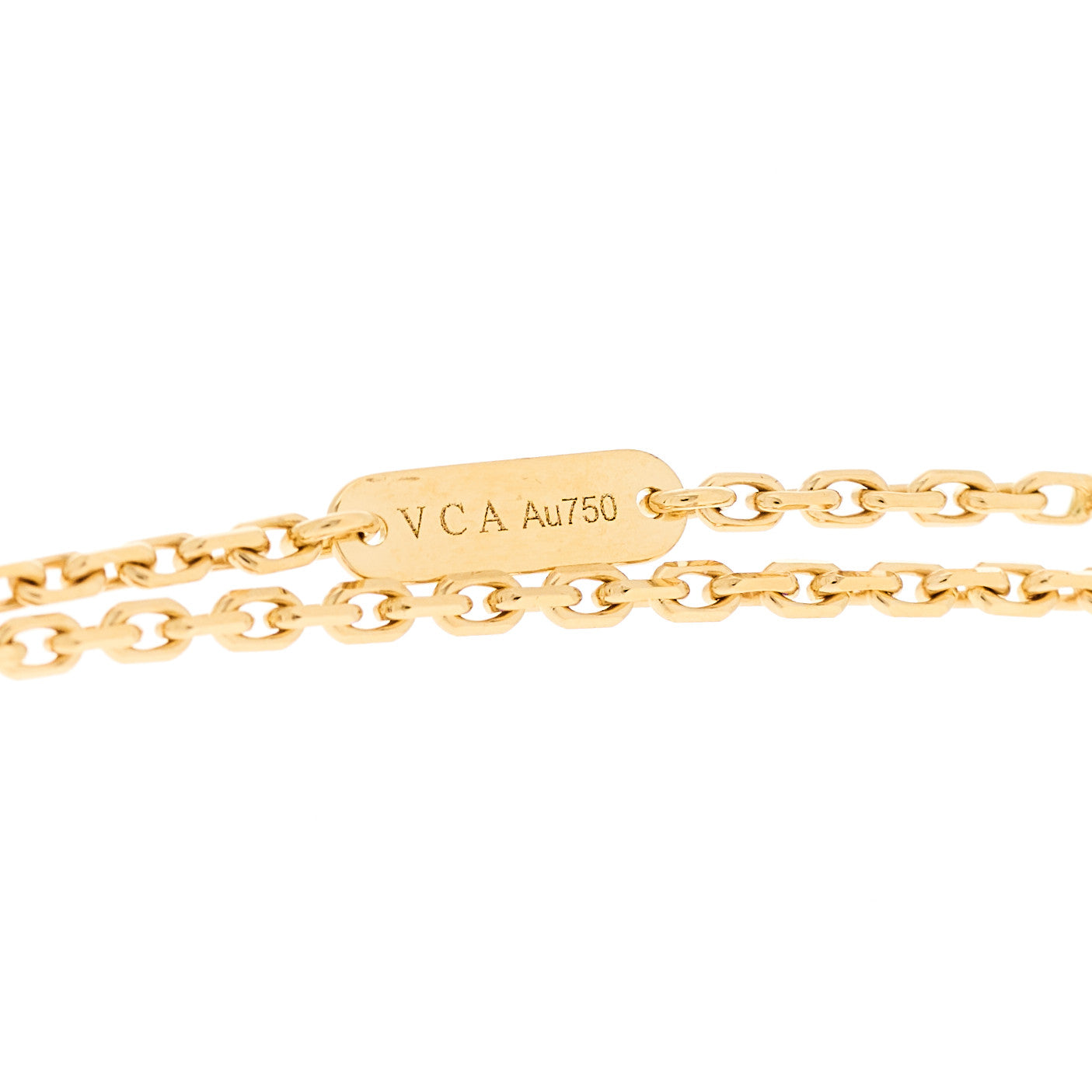 ヴァンクリーフ＆アーペル マジックアルハンブラ ペンダントネックレス ブラックオニキス 18K イエローゴールド VAN CLEEF & ARPELS MAGIC ALHAMBRA PENDANT NECKLACE BLACK ONYX 18K YELLOW GOLD