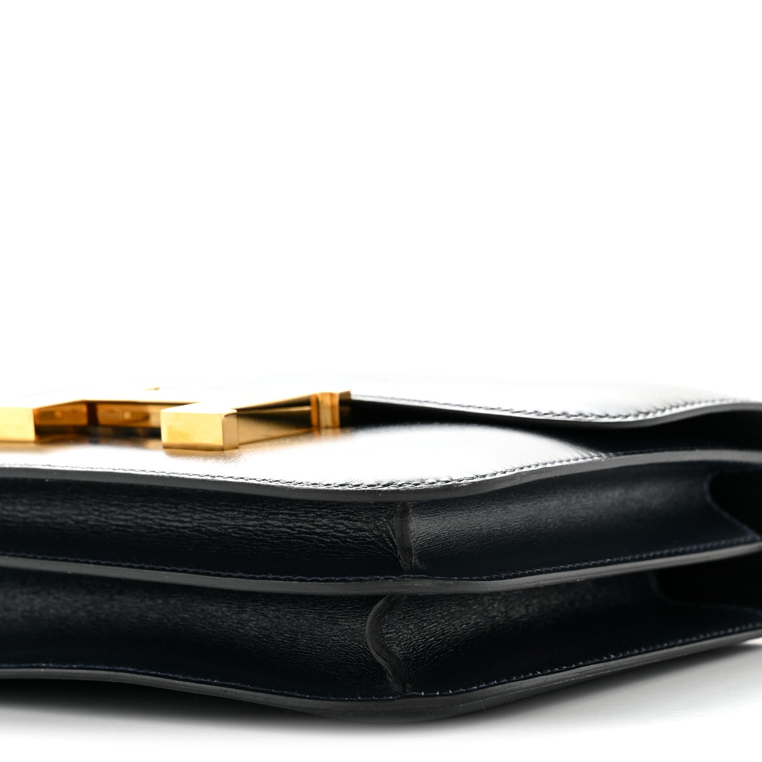 HERMES MINI CONSTANCE 18 BLEU MARINE BOX GOLD HARDWARE