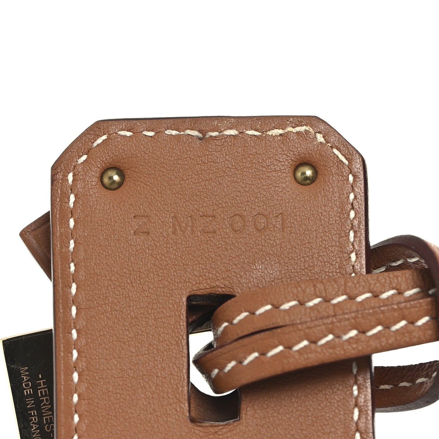 Hermès Swift Large O'Kelly Pendant Necklace in Gold