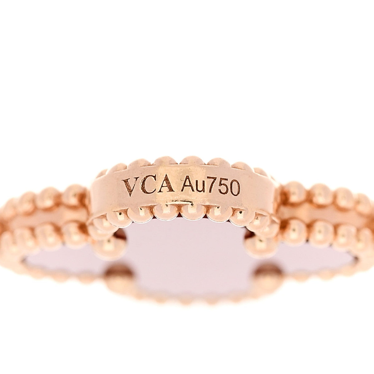 ヴァンクリーフ＆アーペル ヴィンテージアルハンブラ 5モチーフ ブレスレット マルチカラー 18K ローズゴールド VAN CLEEF & ARPELS VINTAGE ALHAMBRA 5 MOTIFS BRACELET MULTICOLOR 18K ROSE GOLD