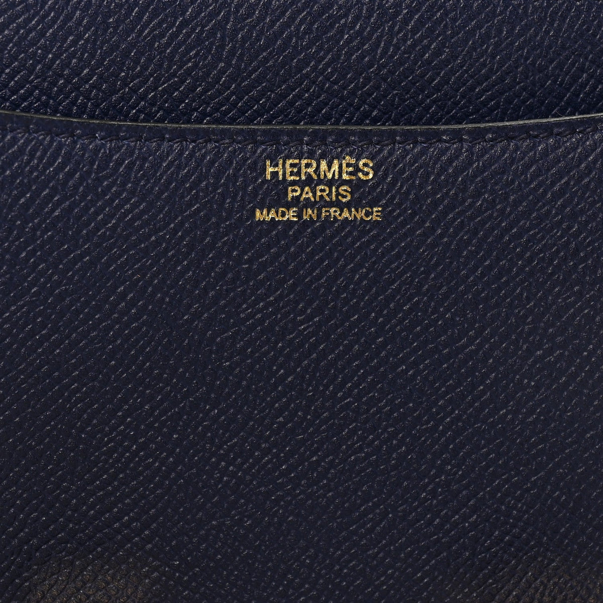 エルメス コンスタンス 24 Bleu Saphir エプソン ゴールド金具 HERMES CONSTANCE 24 BLEU SAPHIR EPSOM GOLD HARDWARE