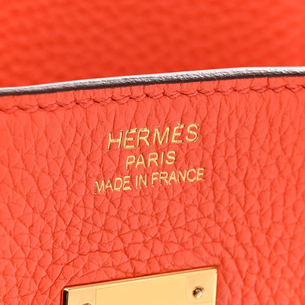 エルメス バーキン 35 Feu トゴ ゴールド金具 HERMES BIRKIN 35 FEU TOGO GOLD HARDWARE
