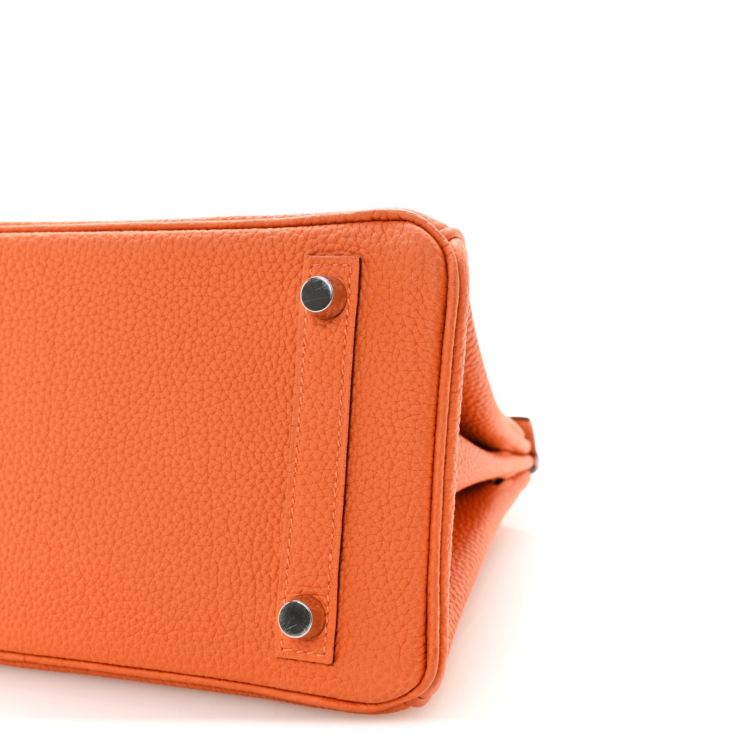 エルメス バーキン 25 Orange トゴ シルバー金具 HERMES BIRKIN 25 ORANGE TOGO SILVER HARDWARE