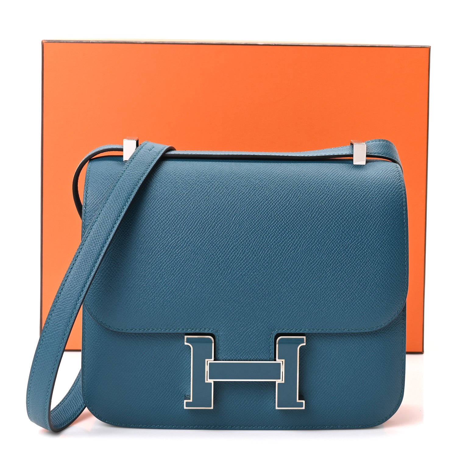 エルメス コンスタンス 24 Vert Bosphore エプソン グリーンエナメル金具 HERMES CONSTANCE 24 VERT BOSPHORE EPSOM