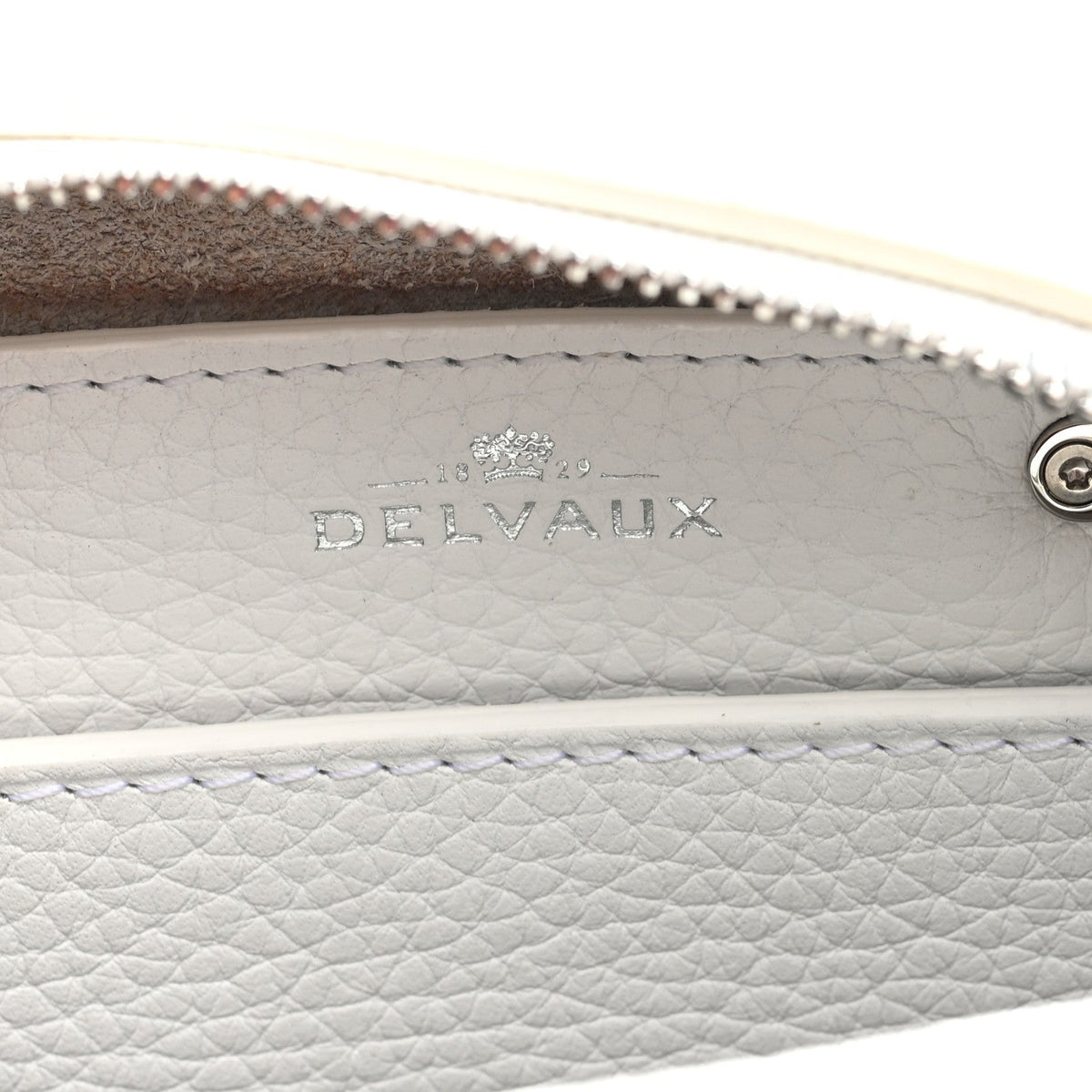デルヴォー クールボックス ナノ ショルダーバッグ White トリヨンソフト シルバー金具 DELVAUX COOL BOX NANO SHOULDER BAG WHITE TAURILLON SOFT SILVER HARDWARE