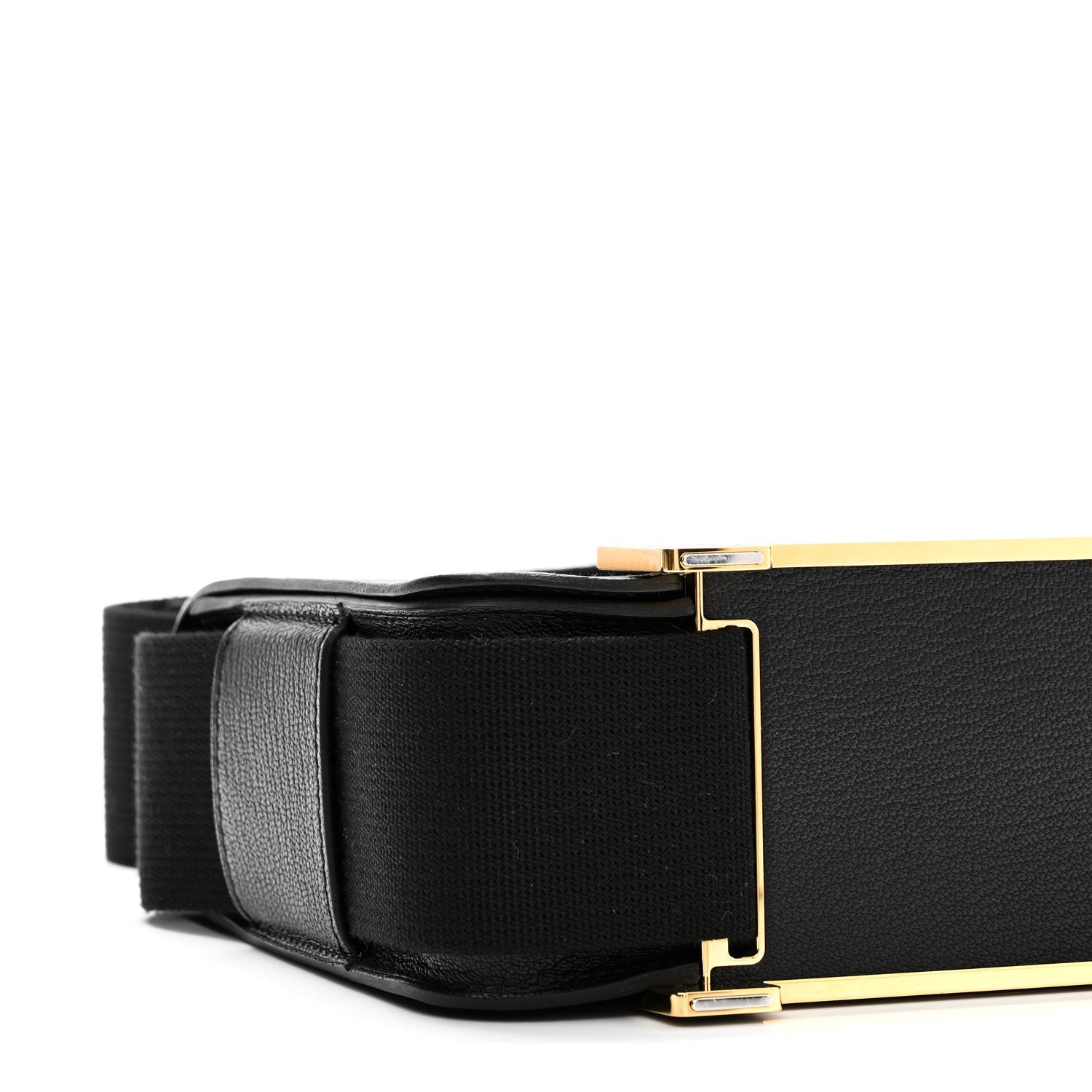 エルメス ゲタ Black シェーブルミゾール ゴールド金具 HERMES GETA BLACK CHEVRE MYSORE GOLD HARDWARE