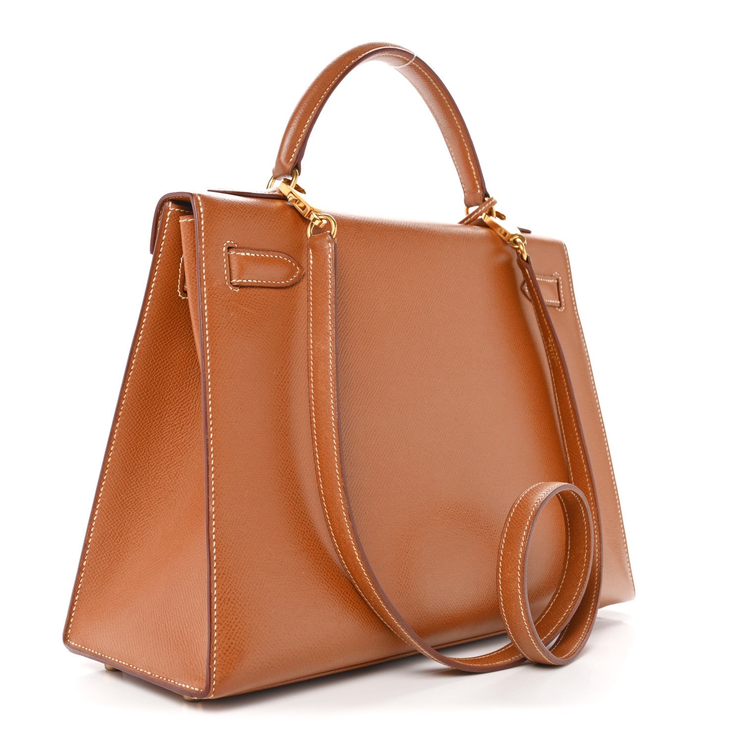 エルメス ケリー32 外縫い Gold クシュベル ゴールド金具 HERMES KELLY32 SELLIER GOLD COURCHEVEL GOLD HARDWARE