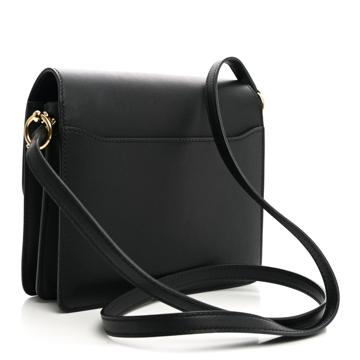 エルメス ミニルリ Black スイフト ゴールド金具 HERMES ROULIS BLACK SWIFT GOLD HARDWARE