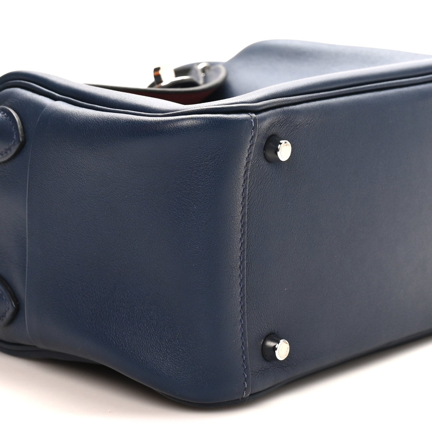 エルメス リンディ 20 ヴェルソ Bleu Navy Terre Battue スイフト シルバー金具 HERMES LINDY 20 VERSO BLEU NAVY TERRE BATTUE SWIFT SILVER HARDWARE